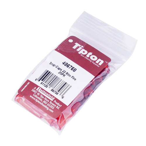 Tipton - Набір цвяхів Snap Caps - .22 Rimfire - 25 штук - 486758