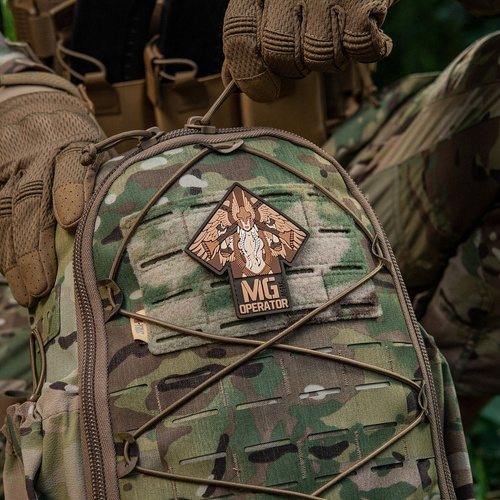 M-Tac - Нашивка оператора MG - PVC - Coyote - 51348205