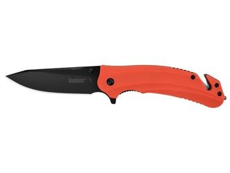 Kershaw - Рятувальний ніж Barricade 8650 - 8Cr13MoV - помаранчевий - 8650