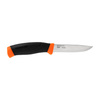Morakniv - Companion F Серрейторний ніж - зубчастий - помаранчевий - 11829.
