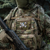 M-Tac - Нашивка Kitty - Вишивка - Жовто-блакитний бант - MultiCam - 51387008