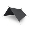 Helikon - Брезент, брезент для бівуаку Supertarp® - 300 x 300 см - Тіньовий сірий - PO-STP-PO-35