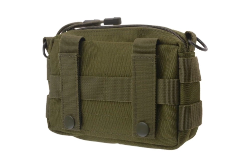 GFC Tactical - Горизонтальний універсальний вантажний підсумок - нейлон - MOLLE - Оливковий - GFT-19-023984