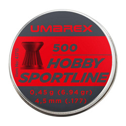 Umarex - патрони для пневматичної гвинтівки Sportline - 4,5 мм - 500 шт. - 4.1715