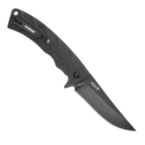 Schrade - Складаний ніж Ferocity Assisted - AUS-10 - чорний - 1159310