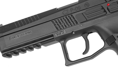 ASG - Репліка пістолета CZ P-09 - чорний - GBB - 18116