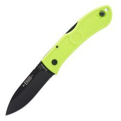 Ka-Bar 4062ZG - складний мисливський ніж Dozier - зелений зомбі