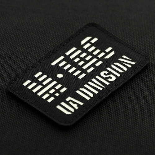 M-Tac - Нашивка M-Tac UA Division - Cordura 500D - Laser Cut - Fluorescent - Black/GID - 51144299
