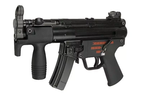 WE - ASG GBB репліка пістолета-кулемета MP5K Apache-SMG - чорний - WET-02-007134