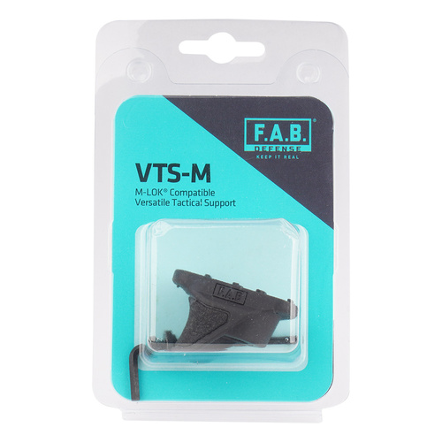 FAB Defense - Chwyt VTS-M Універсальна тактична підтримка - M-LOK - Czarny - FX-VTSMB