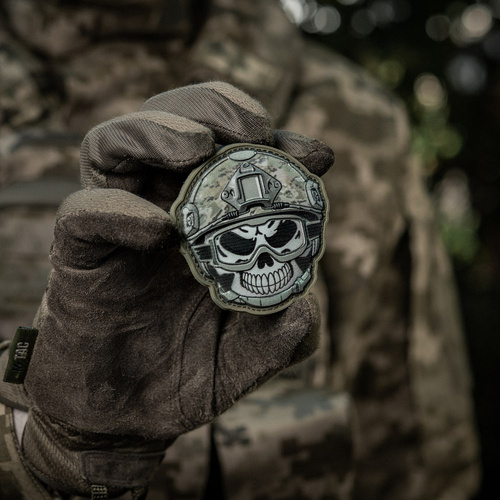M-Tac - Emoji Patch №2 Череп - PVC 3D - Camo - 51353502