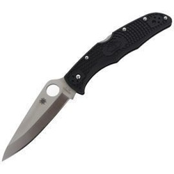 Spyderco - Складаний ніж Endura 4 - VG-10 - FRN - Чорний/Сріблястий - C10PBK