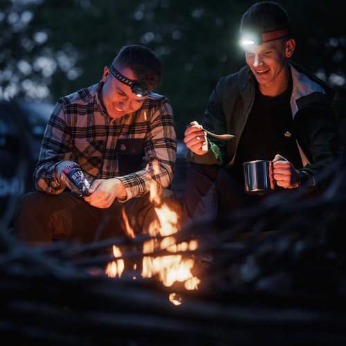 Fenix - Налобний ліхтар HL12R V2.0 - 500 лм - USB-C - IP66 - Сірий - HL12R.12112