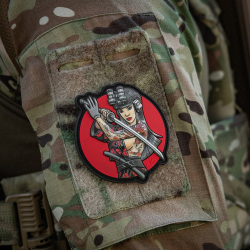 M-Tac - Tactical Girl №3 Yakuza Patch - ПВХ - Чорні татуювання - Повнокольоровий - 51116404