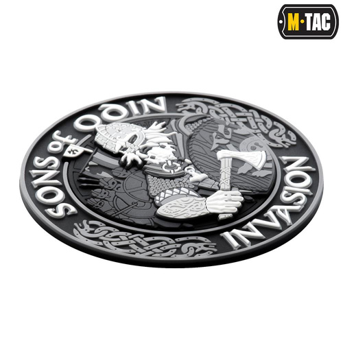 M-Tac -  3D PVC нашивка Sons of Odin - чорна/сіра - 51137211