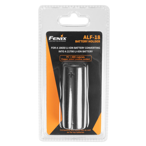 Перехідник для акумуляторів Fenix - 18650 на 21700 - ALF-18