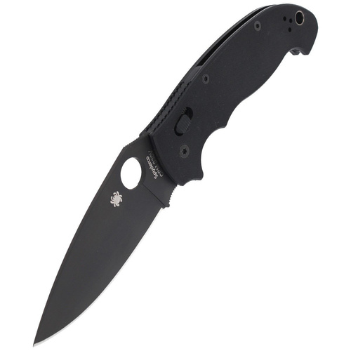 Складаний ніж Spyderco - Manix™ 2 XL G-10 Black / Black Blade - C95GPBBK2