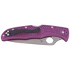 Складаний ніж Spyderco - Endura® 4 FRN Flat Ground Purple - C10FPPR