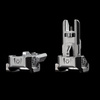 Strike Industries - Strike Polymer Backup Sights - складні - Picatinny - чорний - SI-SPBUS