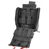 Mil-Tec - Аптечка IFAK Pouch Laser Cut Аптечка першої допомоги - чорна - 13491002