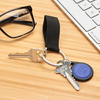 Nite Ize - Брелок для ключів зі шнурком O-Series Keychain - сталевий - сріблястий/чорний - OSK-01-R3