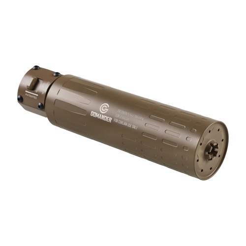 Gomander - Глушник Tactinox QD L - 5,56 мм - M26x1,5 - пісок - TB0.9650 FDE