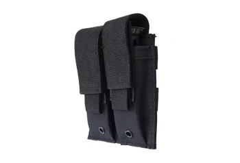 GFC Tactical - Подвійний підсумок для пістолета - MOLLE - Нейлон - Чорний - GFT-19-001406