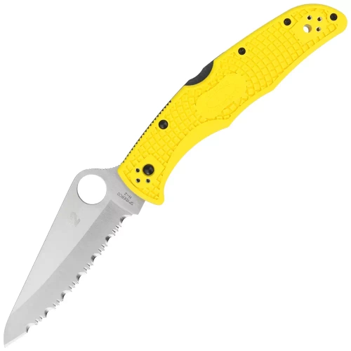 Spyderco - Ніж Pacific Salt 2 FRN - Spyder H2 - жовтий - C91SYL2