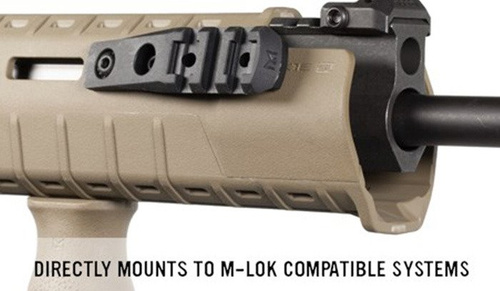 Magpul - M-LOK® Консольна кріпильна планка для ліхтаря - Picatinny - Полімер - Чорний - MAG587
