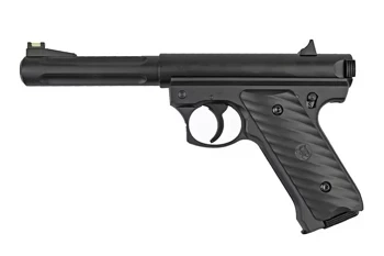 KJ Works - Репліка пістолета Ruger MK2 - CO2 - чорний - KJW-02-007674