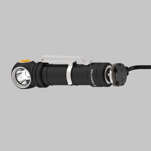 Armytek - Налобний ліхтар Wizard C2 Pro Max LR - Магнітний зарядний пристрій - 4150 лм - 21700 - Чорний - F06702C