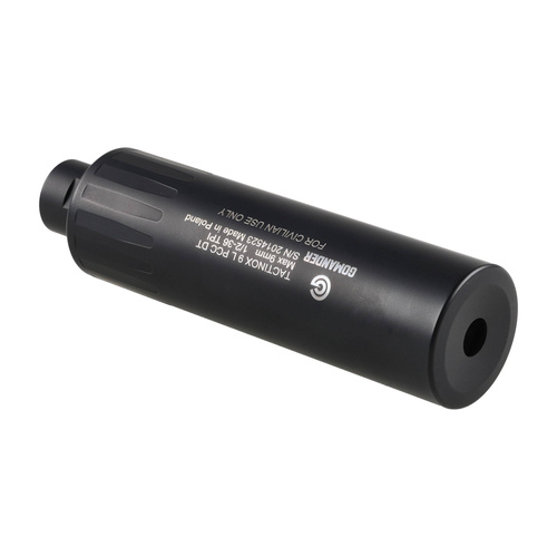Gomander - Глушник Tactinox 9L PCC DT - 9 мм - 1/2x36 TPI 49 mm - чорний