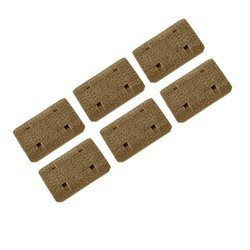 Magpul - Накладка на рейку M-LOK® Type 2 - 6 шт - Плоска Темна Земля - MAG603-FDE