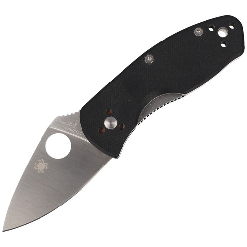 Spyderco - Складаний ніж Ambitious G-10 Black Plain - чорний - C148GP