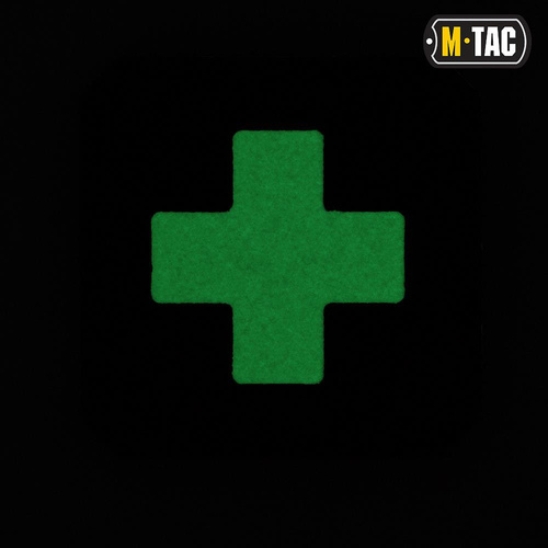 M-Tac - Нашивка Medic Cross Laser Cut - Black/GID - 51122299
