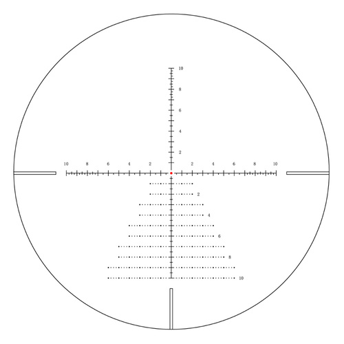Vector Optics - Компактний оптичний приціл Veyron 3-12x44IR - SFP - MPR-V10 - Чорний - SCOM-40