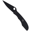 Spyderco - Ніж Grasshopper - чорне лезо з гладкою поверхнею - чорний - C138BKP