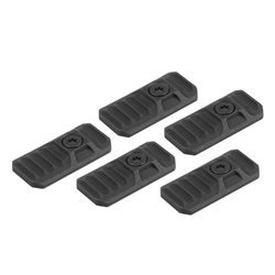Strike Industries - Захисні ковпачки LINK для отворів M-LOK / KeyMod - 5 шт. - Чорний - SI-LINK-COVER-BK