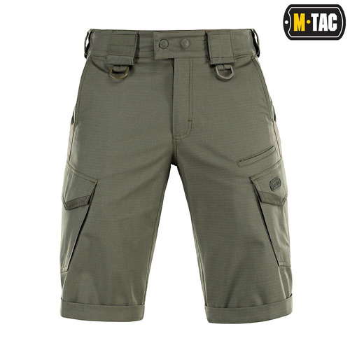 Тактичні шорти M-Tac - Aggressor Gen.II Flex - Polycotton - Dark Olive - 20014048.