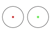 Theta Optics - Коліматорний приціл Red Dot 1x40 репліка - чорний - THO-10-007859