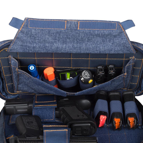 Helikon - Подвійний пістолетний гаманець® - нейлон - синій меланж - MO-DPW-NL-M2 - MO-DPW-NL-M2