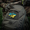 M-Tac - Нашивка «Козацька Україна» - PVC 3D - Horse Charge - Yellow/Blue - 51349000