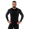Світшот Brubeck - Thermo - Nilit® Heat - чорно-синій - LS13040A