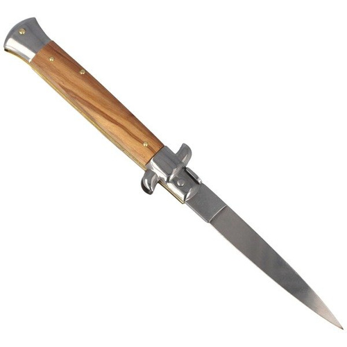 Frank Beltrame - Switchblade ніж Stiletto Bayonet - Темно-оливкове дерево - 23см - FB 23/94