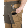 Helikon - Штани для вулиці Hybrid Outback Pants® - DuraCanvas® - Taiga Green / Чорний - SP-HOP-DC-0901A