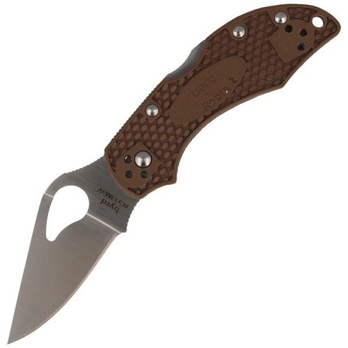 Складаний ніж Spyderco - Byrd Robin™ 2 FRN Brown - BY10PBN2