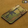 M-Tac - Нарукавна нашивка AR-15 223/5.56 Laser Cut - Multicam/Black - 51111802 - 51111802