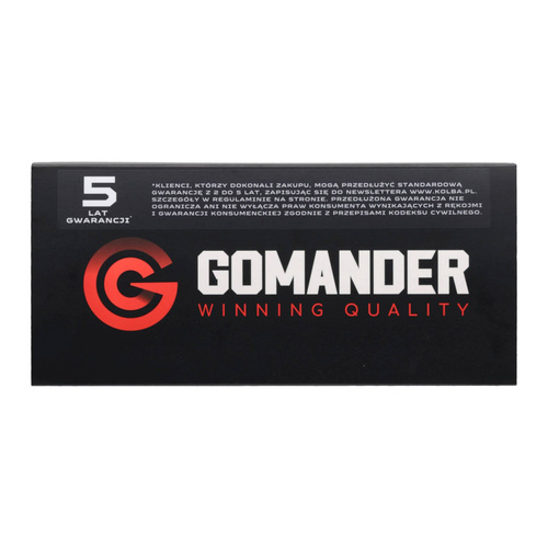 Gomander - Компенсатор полум'я Quadron - 7,62 мм - 5/8x24 UNEF-9 - чорний - TB0.10173