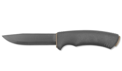 Morakniv - Ніж для виживання Bushcraft - Вуглецева сталь - Чорний - 12490.
