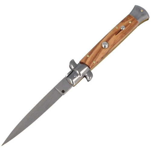 Frank Beltrame - Switchblade ніж Stiletto Bayonet - Темно-оливкове дерево - 23см - FB 23/94